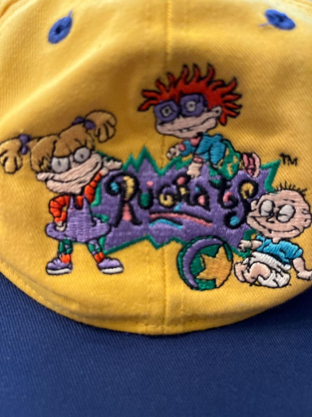 1997 original rugrats baseball hat